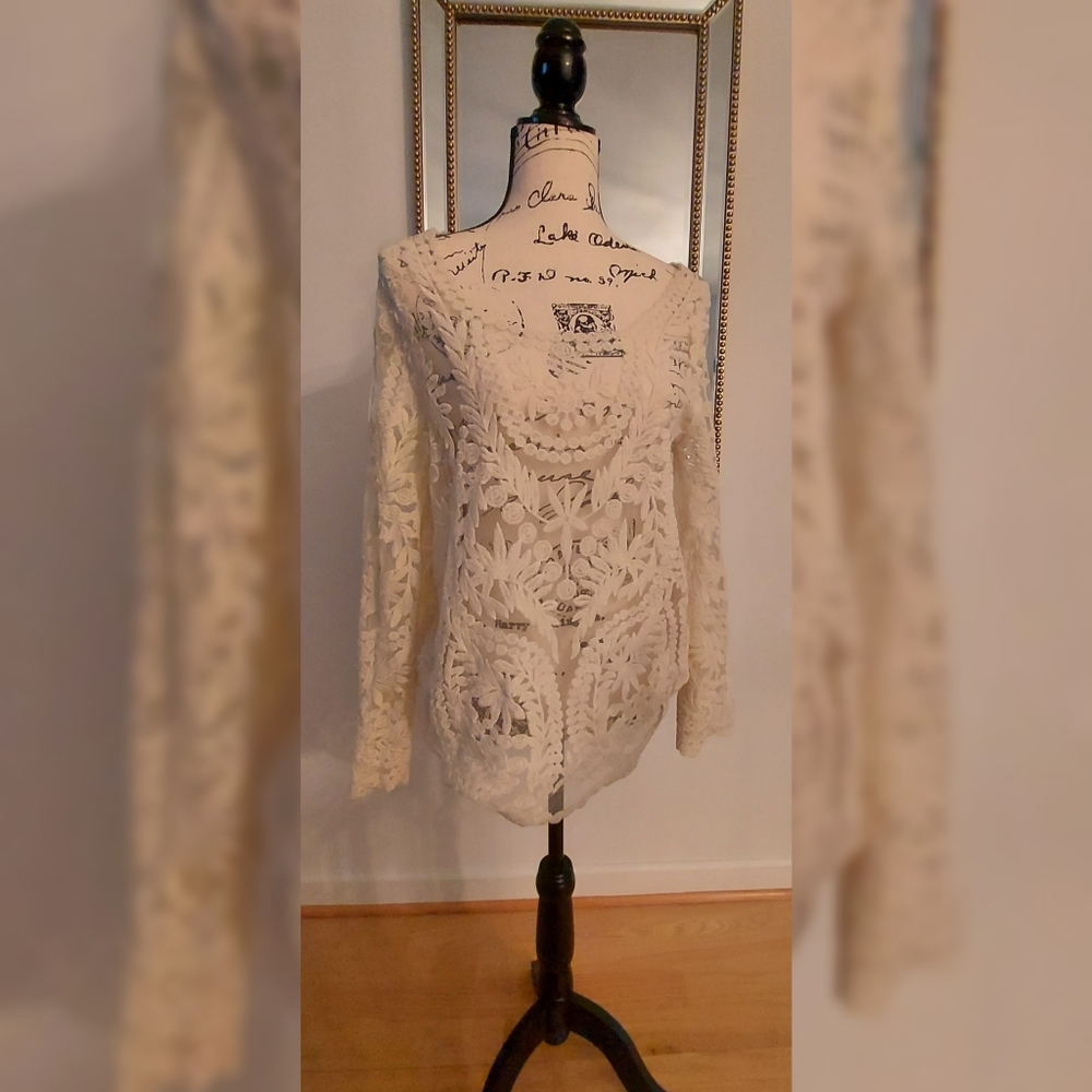 Lace fancy blouse